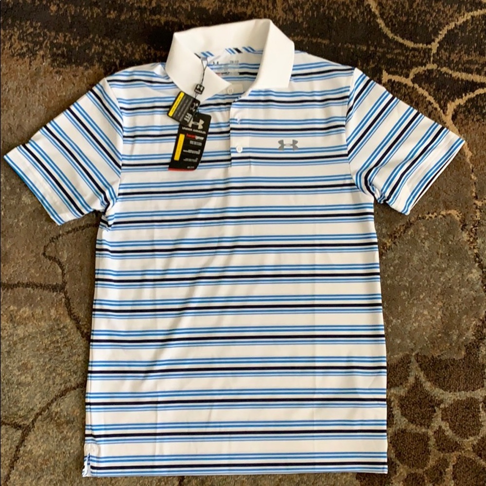 New Under Armour Golf Polo. Small.